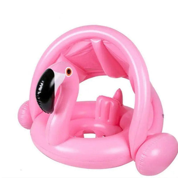 Bouée Siège Bébé Flamant Rose - Boueelicorne.com