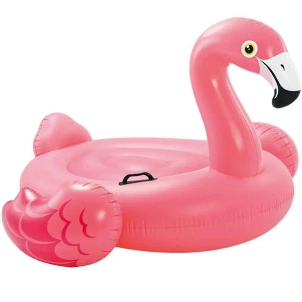 Bouée en Forme de Flamant Rose (142x137 cm) - Boueelicorne.com