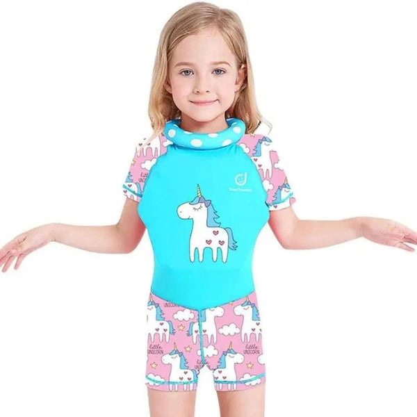 Maillot de Bain Anti UV Fille - Boueelicorne.com