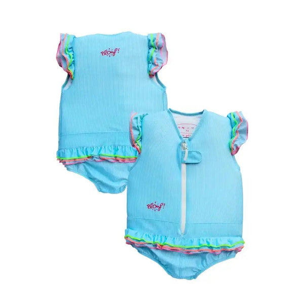 Maillot De Bain Flottant Intégré Pour Enfant - Avec Flotteurs Intégrés - Pour Bébés Et Jeunes Enfants à La Piscine Ou à La Plage