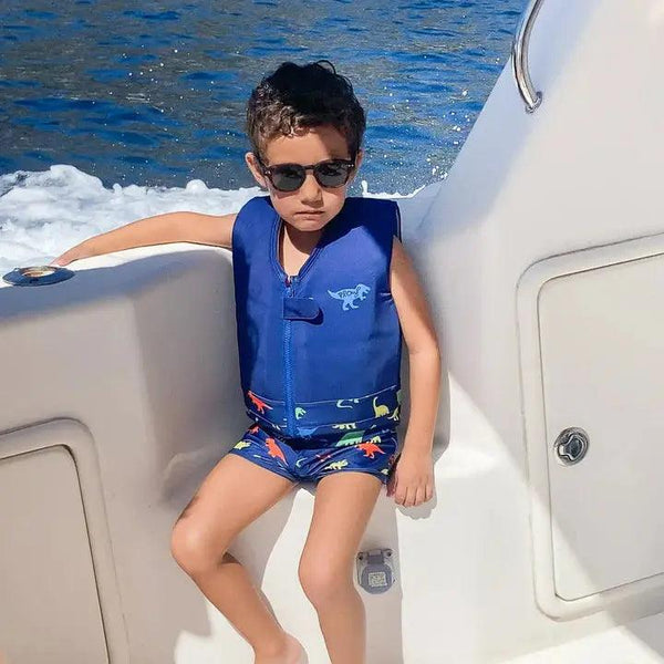 Maillot de Bain Flottant Garçon : Jurassic - Boueelicorne.com