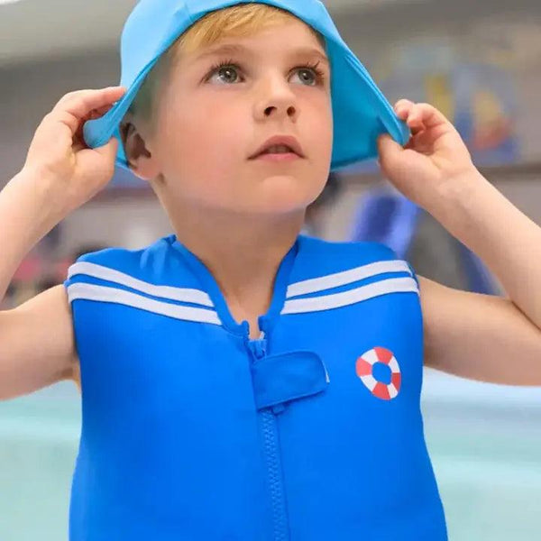 Maillot de Bain Flottant Garçon : Marin d'Eau Douce - Boueelicorne.com