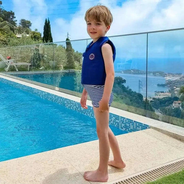 Maillot de Bain Flottant Garçon : Vent Marin - Boueelicorne.com