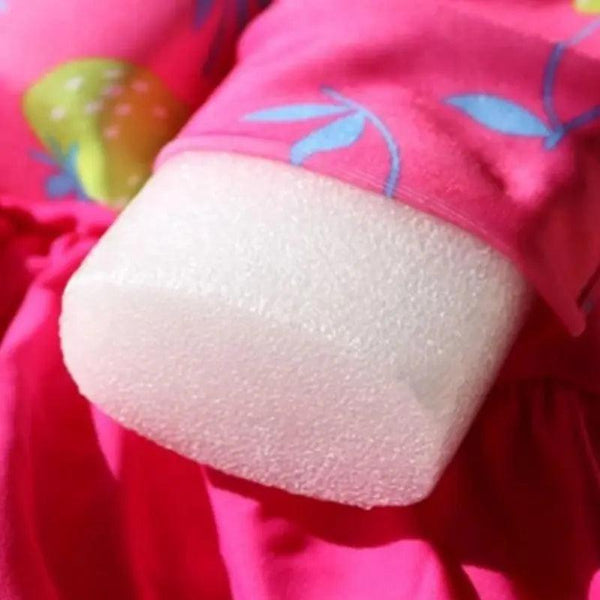 Maillot De Bain 1 Pièce Avec Flotteur Intégré Pour Fille 4-8 Ans - Manches Courtes - Pour Piscine Et Plage - 10