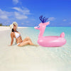 bouée piscine cerf rose