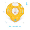 Bouée Bébé Siège Jaune - Boueelicorne.com
