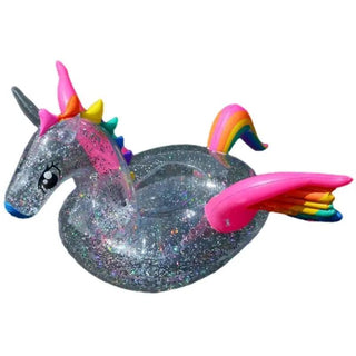 Bouée Gonflable Pégase Arc En Ciel - Boueelicorne.com