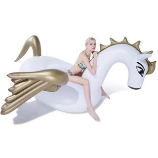 Bouée Pégase Dorée - Boueelicorne.com