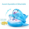 Bouée Requin Bébé avec Pare Soleil - Boueelicorne.com
