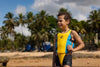 Gilet de natation jaune