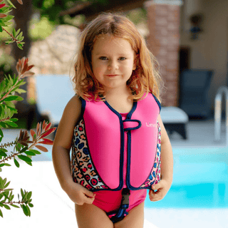 Gilet de Natation Fille Flotteurs Amovibles - Bouée Licorne