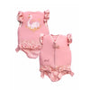Maillot de Bain Flottant Fille : Cygne Royal - Boueelicorne.com