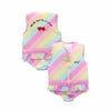 Maillot de Bain Flottant Fille : Marshmallow - Boueelicorne.com