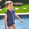Maillot de Bain Flottant Garçon : Ancres - Boueelicorne.com
