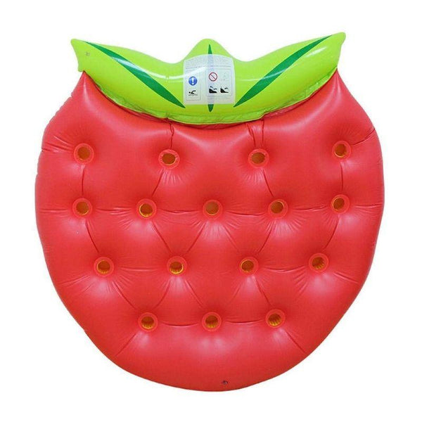 matelas gonflable fraise