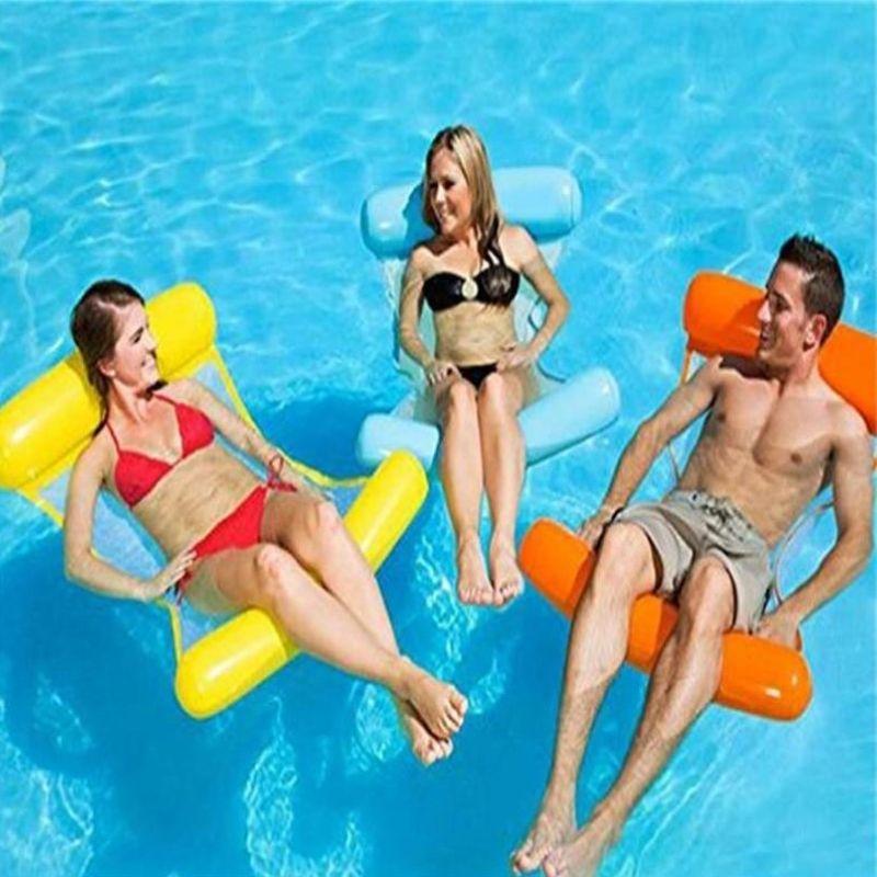 Hamac gonflable : de la détente au bord de la piscine